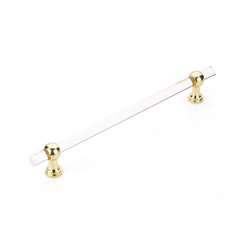 Schaub Lumiere Transitional - Acrylic Appliance Pull - 12" cc